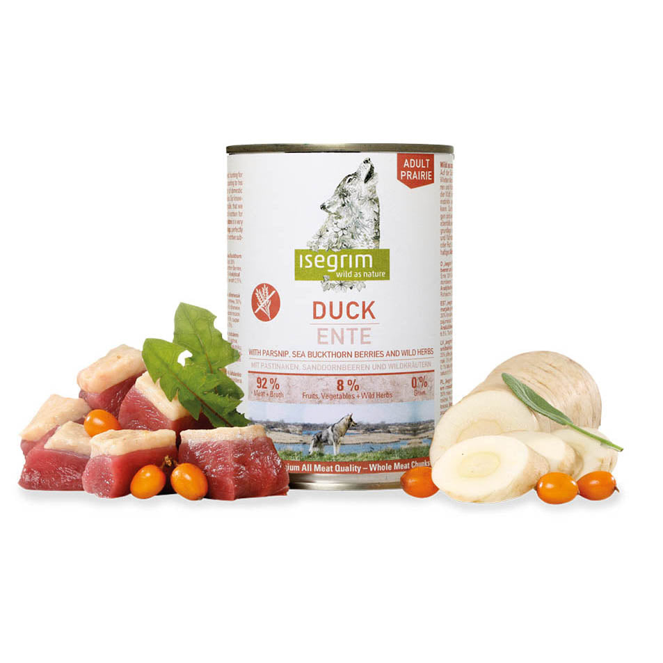 Isegrim Adult Duck & Parsnip Tin 800g