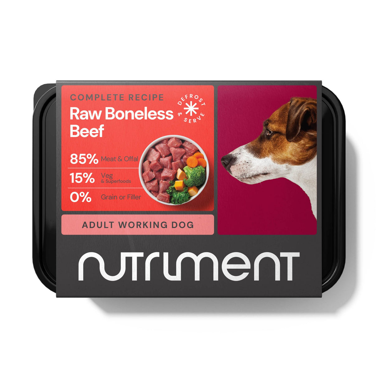 Nutriment Dog - Adult Boneless Beef 500g