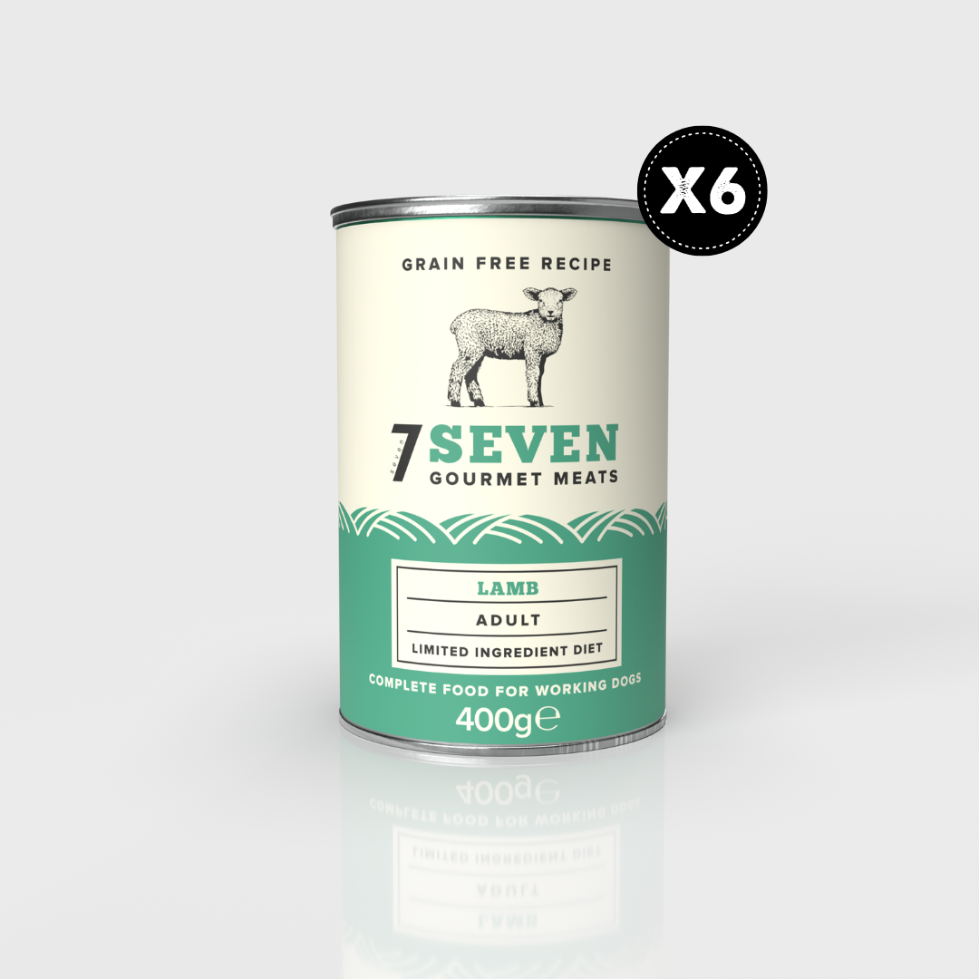 Seven Dog - Adult Lamb Grain Free Tins 6x400g