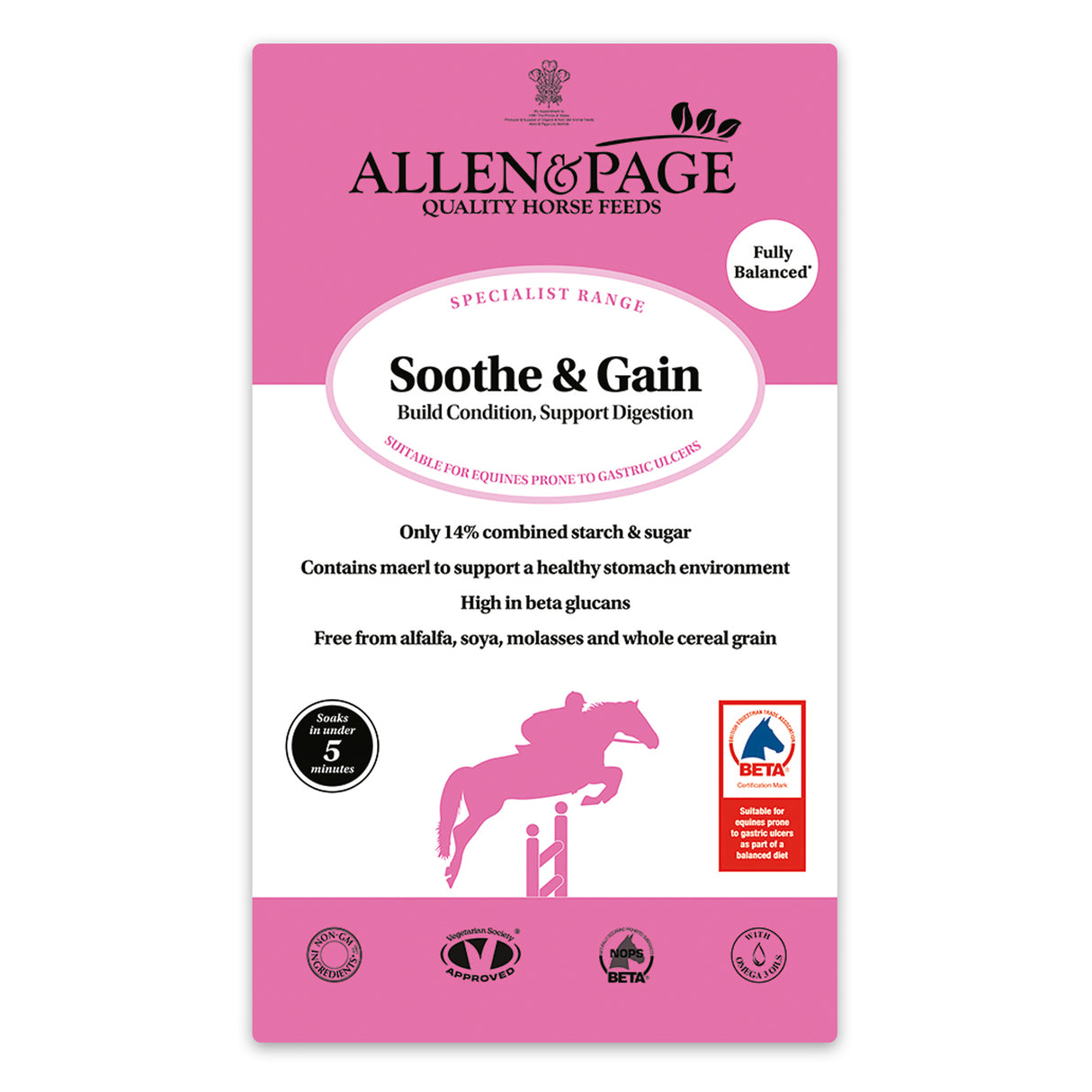 Allen & Page Soothe And Gain 20kg