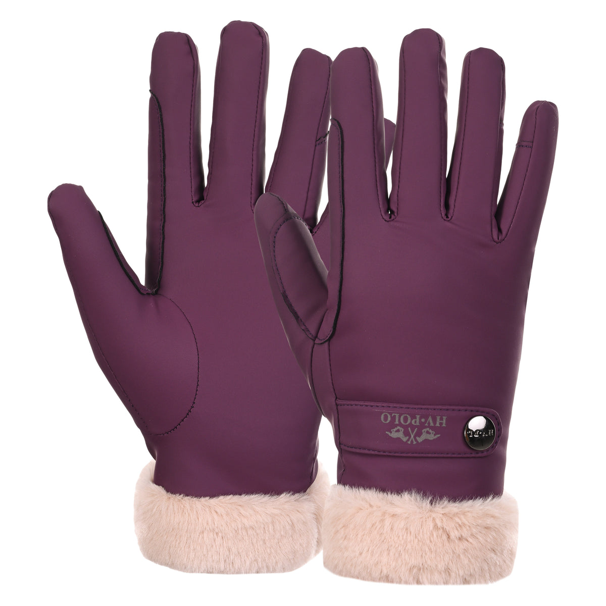 HV Polo Gloves HVPGarnet Wine