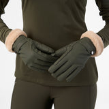 HV Polo Gloves HVPGarnet Forest Green
