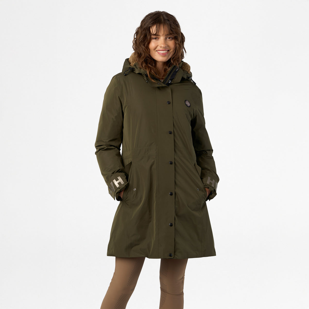 HV Polo Parka HVPRosemary Forest Green