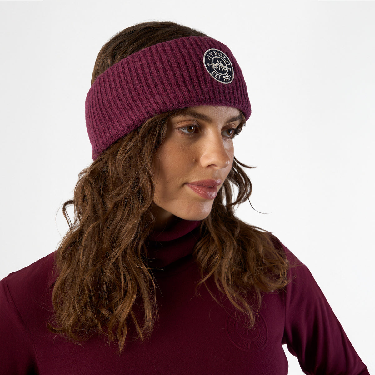 HV Polo Headband HVPNada Wine