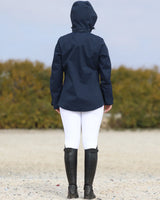 EQUIDRY Women's Varsha Waterproof Riding Jacket Navy