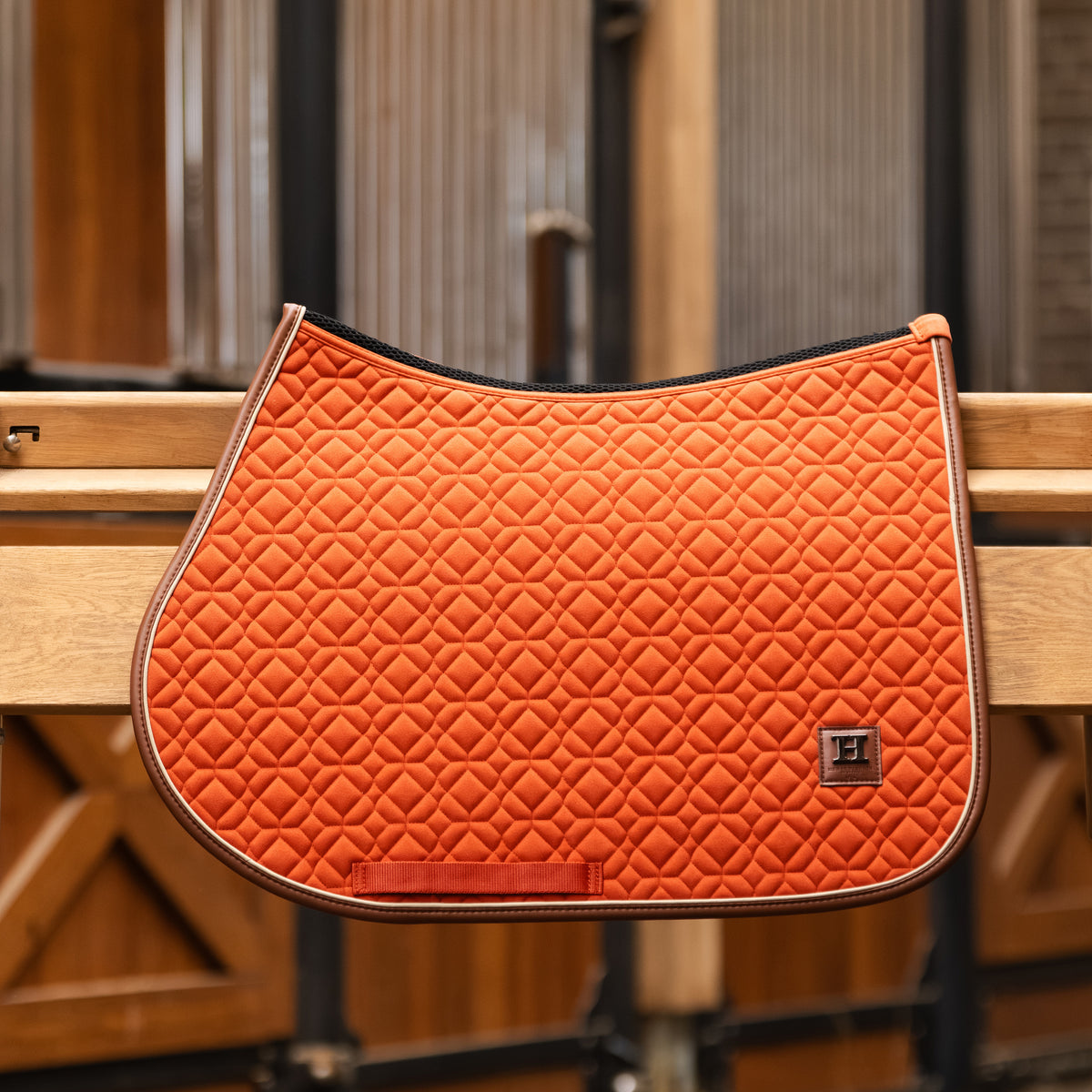 HV Polo Saddlepad HVPLuxi GP Pumpkin Full