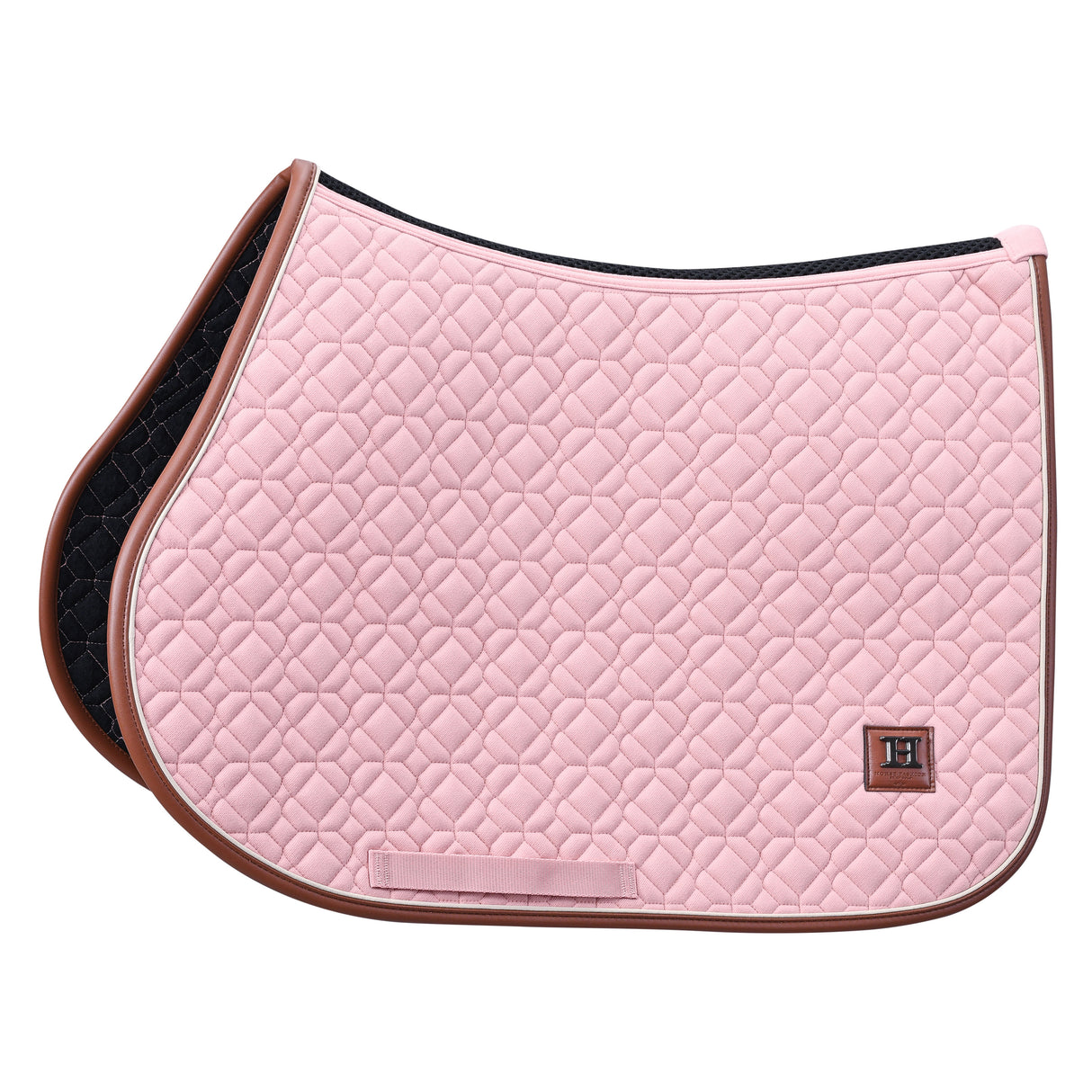 HV Polo Saddlepad HVPLuxi GP Pretty Pink Full