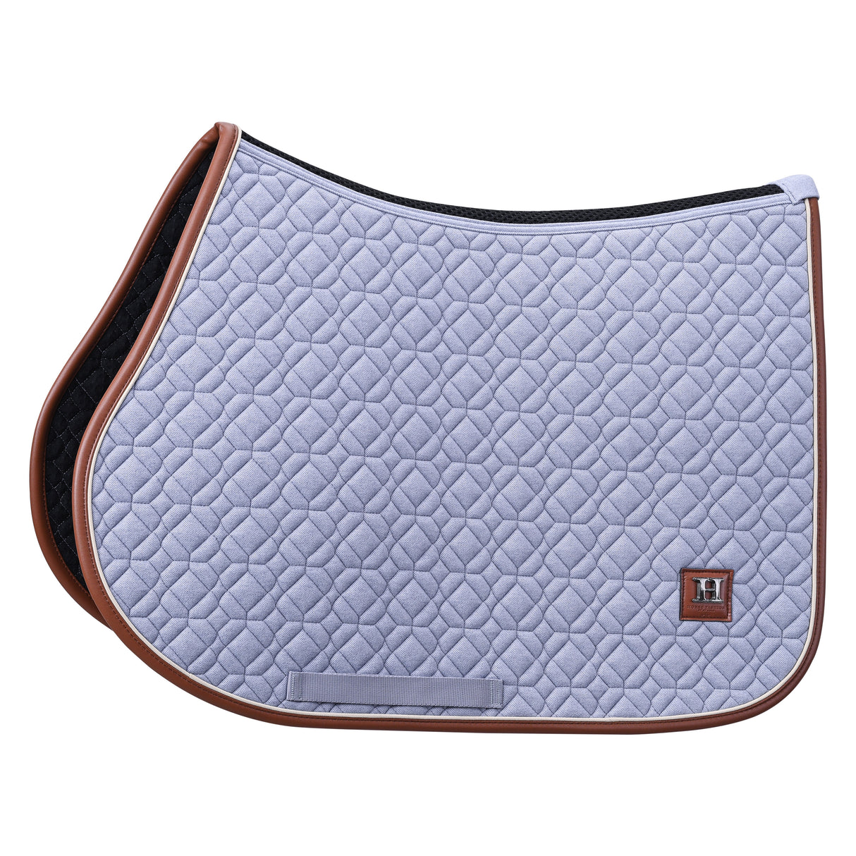 HV Polo Saddlepad HVPLuxi GP Powder Blue Full
