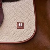 HV Polo Saddlepad HVPLuxi GP Tan Full
