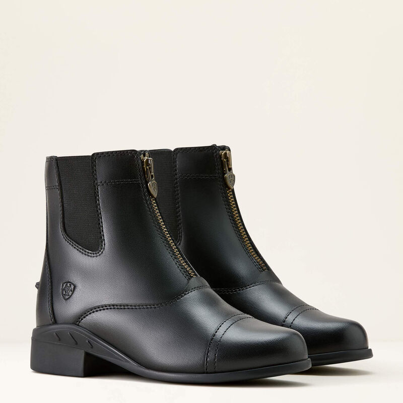Ariat Youth Scout Zip Paddock Boot Black