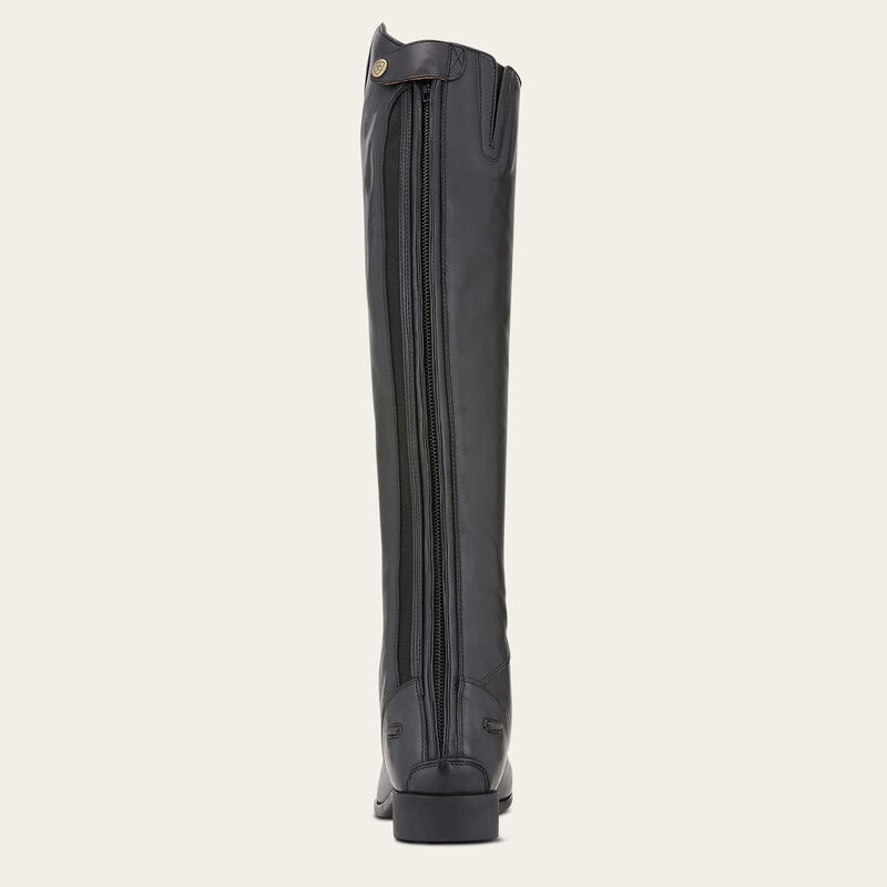 Ariat Mens Heritage Contour Field Zip Tall Riding Boot Black