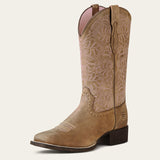 Ariat Womens Round Up Remuda Western Brown Bomber