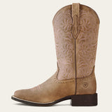 Ariat Womens Round Up Remuda Western Brown Bomber
