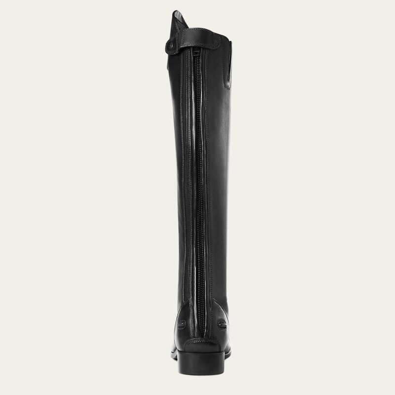 Ariat Womens Heritage Contour II Field Zip Tall Riding Boot Black