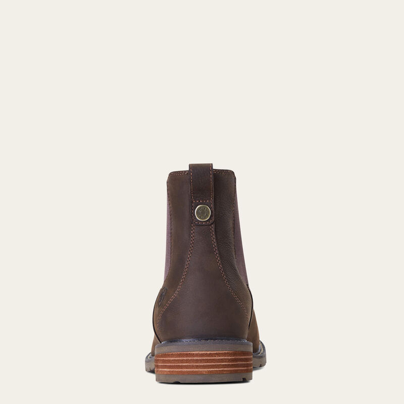Ariat Mens Wexford Waterproof Chelsea Boot Java