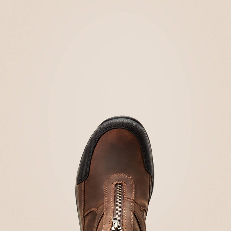 Ariat Mens Telluride Zip Waterproof Boot Copper