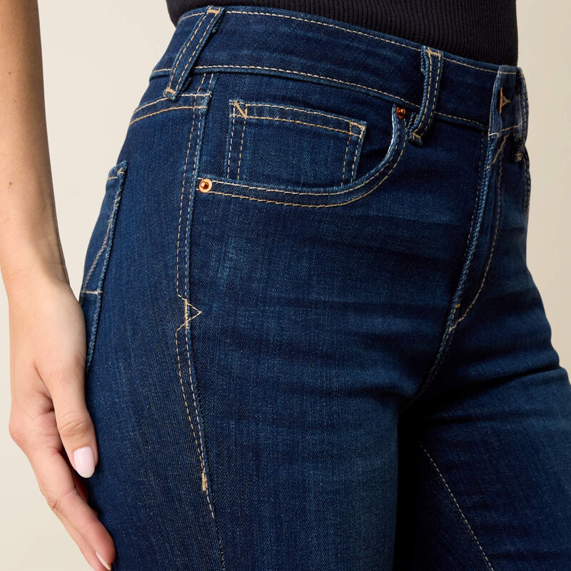 Ariat Womens Ultra Stretch Perfect Rise Katie Flare Jean Maya