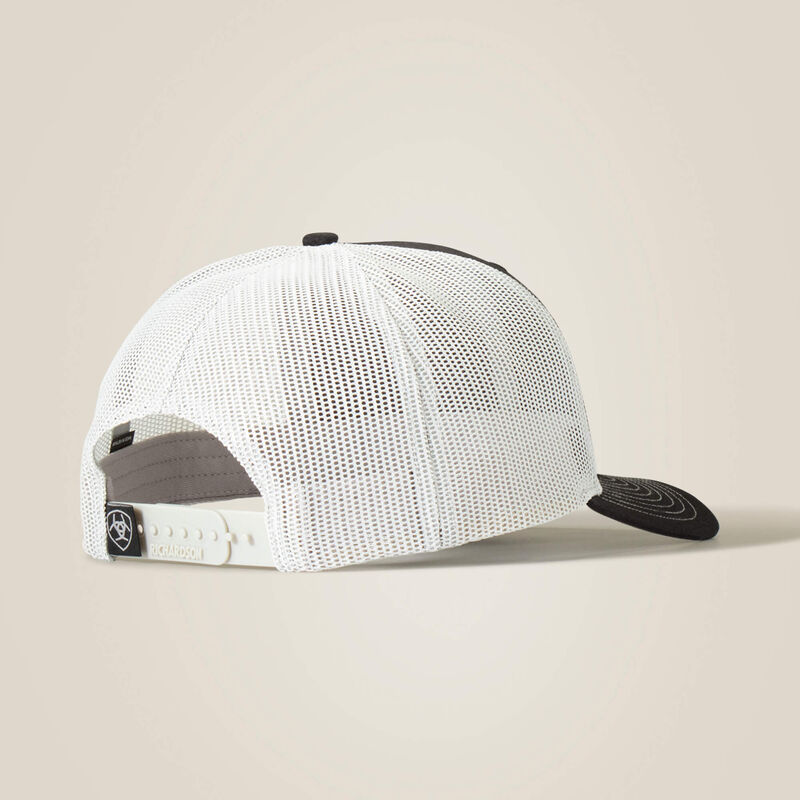 Ariat M&F Logo Mesh Snap Back Cap Black / Grey