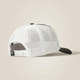 Ariat M&F Logo Mesh Snap Back Cap Black / Grey