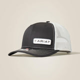 Ariat M&F Logo Mesh Snap Back Cap Black / Grey