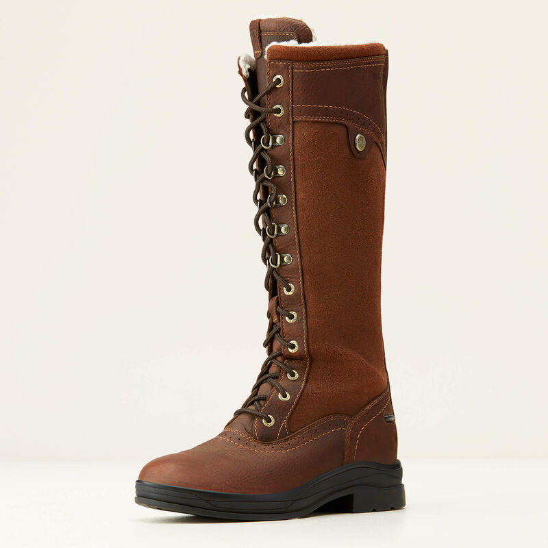 Ariat Women's Wythburn Tall H20 Dark Brown