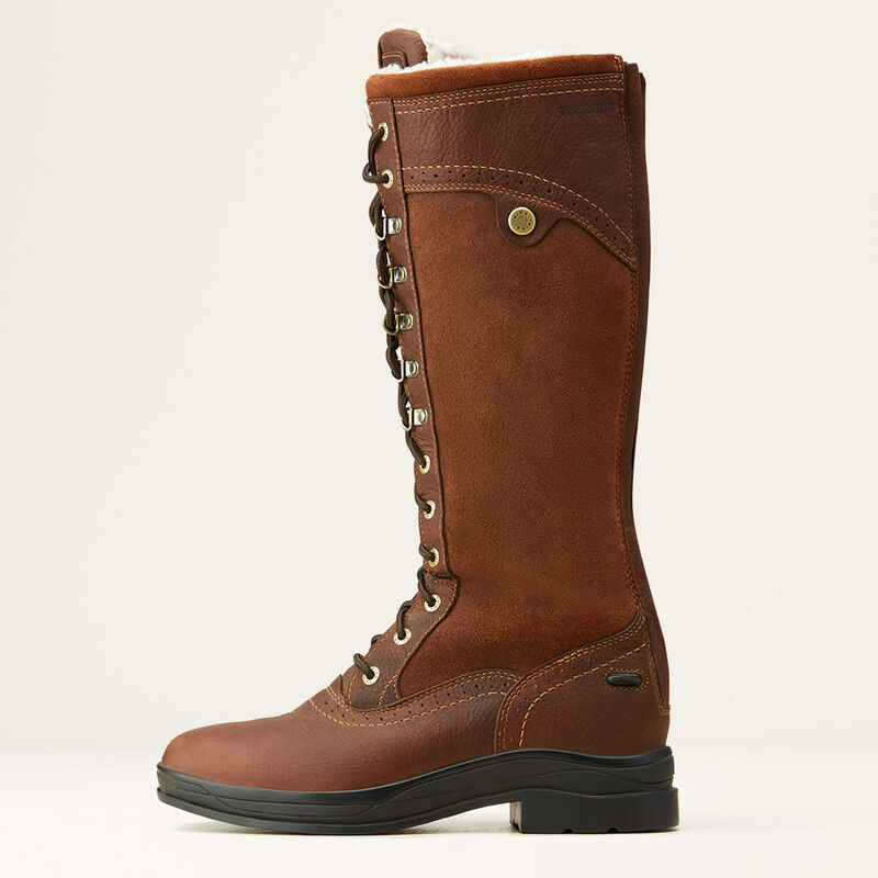 Ariat Women's Wythburn Tall H20 Dark Brown