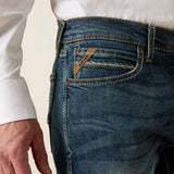 Ariat Mens M8 Sebastian Slim Jean Grafton