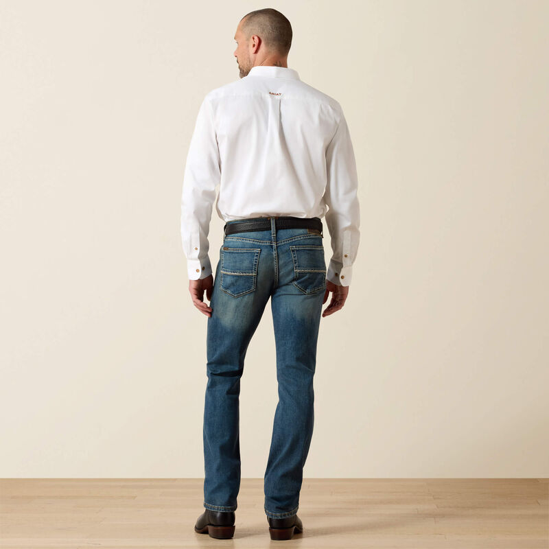 Ariat Mens M8 Sebastian Slim Jean Grafton