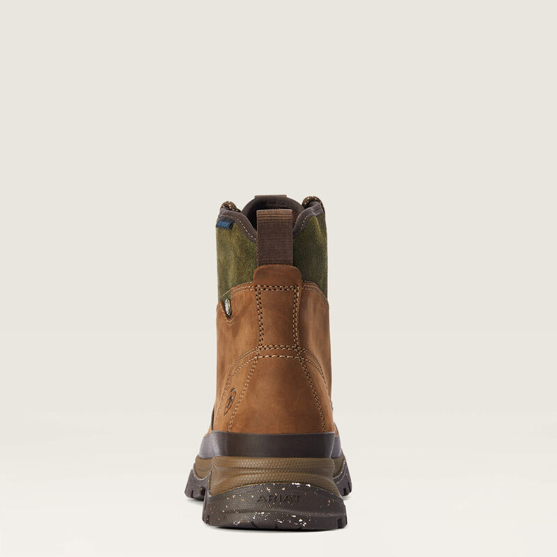 Ariat Womens Moresby Waterproof Boot Oily Distressed Brown