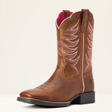 Ariat Youth Firecatcher Western Rowdy Brown