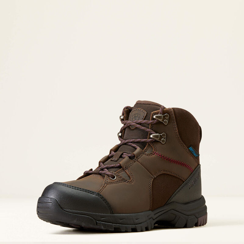 Ariat Womens Skyline Mid Waterproof Boot Chocolate Brown