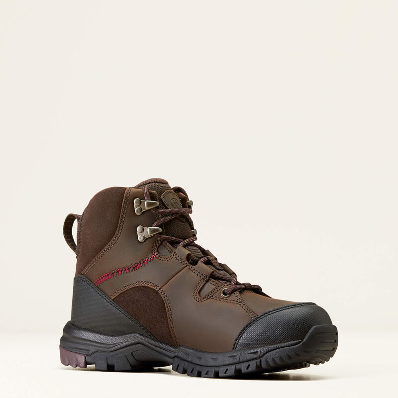 Ariat Womens Skyline Mid Waterproof Boot Chocolate Brown
