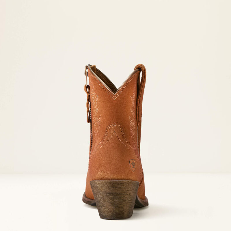 Ariat Womens Harlan Western Boot Walnut Suede