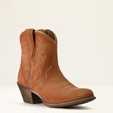 Ariat Womens Harlan Western Boot Walnut Suede