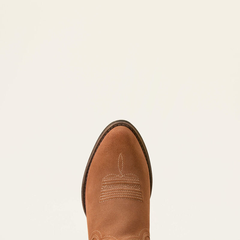 Ariat Womens Harlan Western Boot Walnut Suede