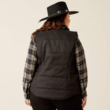 Ariat Womens Grizzly Quilted Vest Black