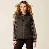Ariat Womens Grizzly Quilted Vest Black