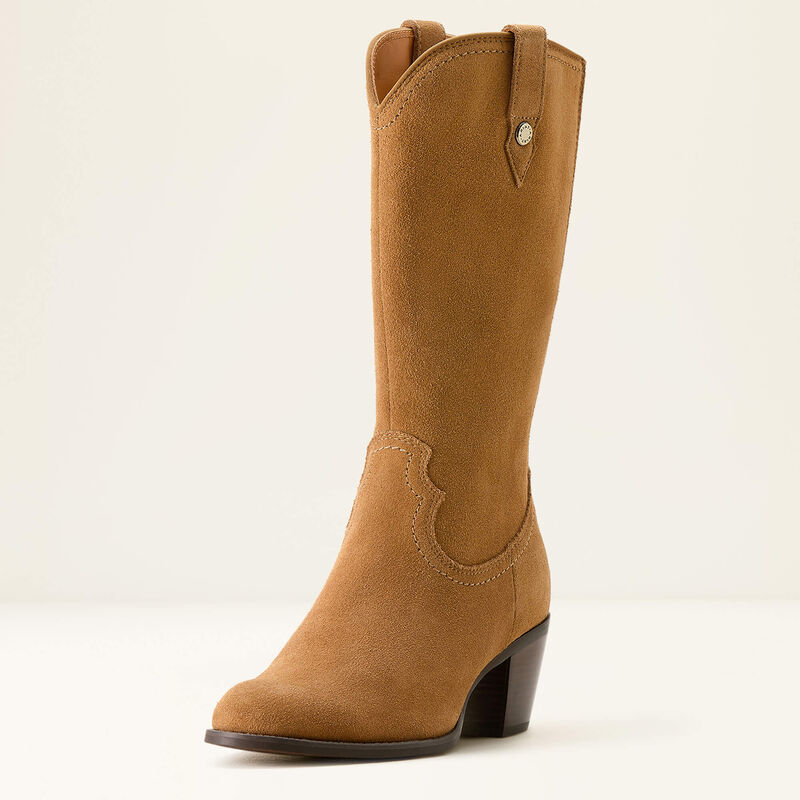 Ariat Womens Addison Boot Caramel Suede
