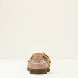 Ariat Womens Antigua Boat Shoe Natural Tan