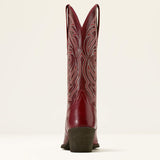 Ariat Womens Heritage J Toe Western Boot Sangria