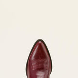 Ariat Womens Heritage J Toe Western Boot Sangria