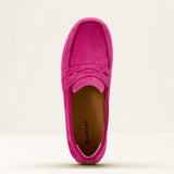Ariat Womens Selene Driving Shoe Hot Pink Suede
