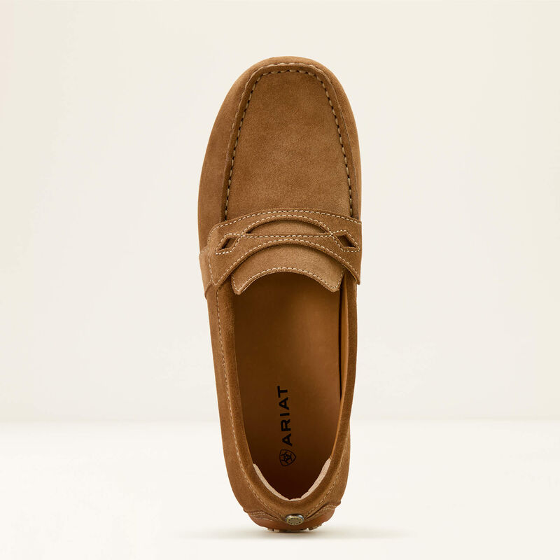 Ariat Womens Selene Driving Shoe Caramel Suede