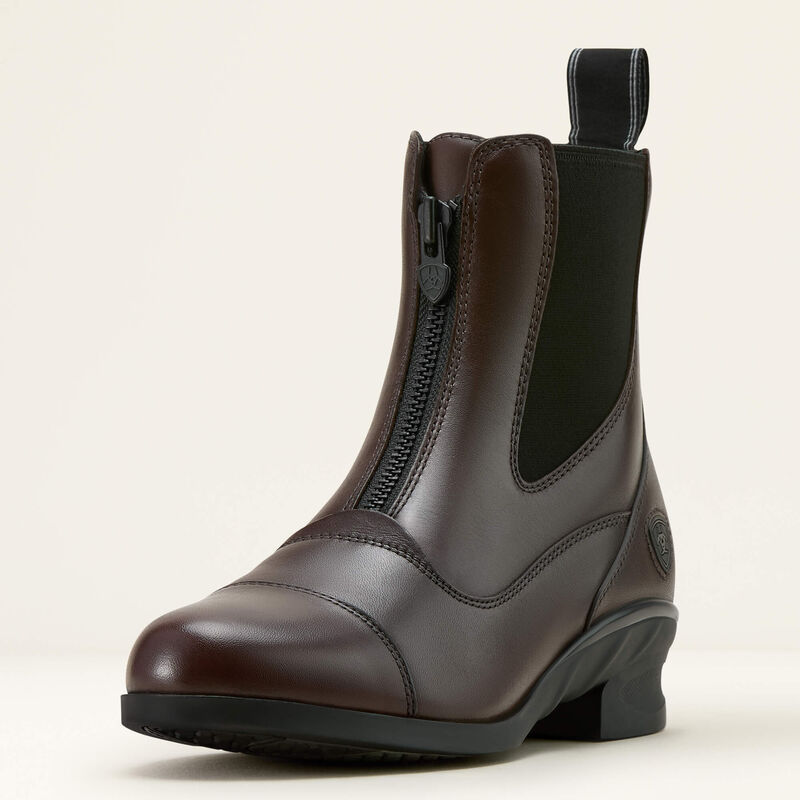 Ariat Womens Heritage Zip Paddock Boot Light Brown