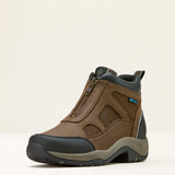 Ariat Womens Terrain Zip Waterproof Boot Palm Brown