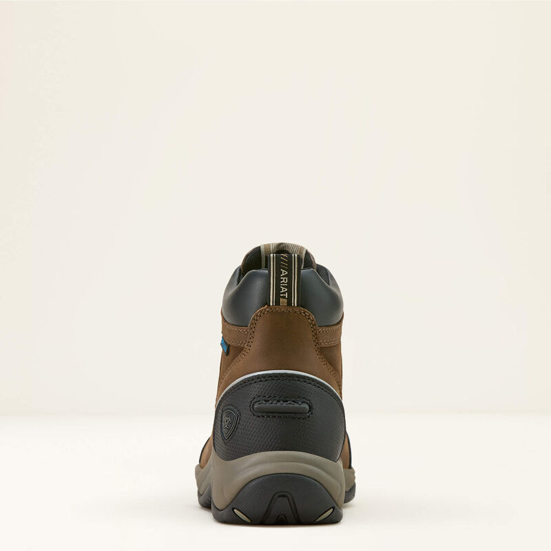 Ariat Womens Terrain Zip Waterproof Boot Palm Brown