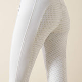 Ariat Womens Tri Factor NT Grip Breech FS White