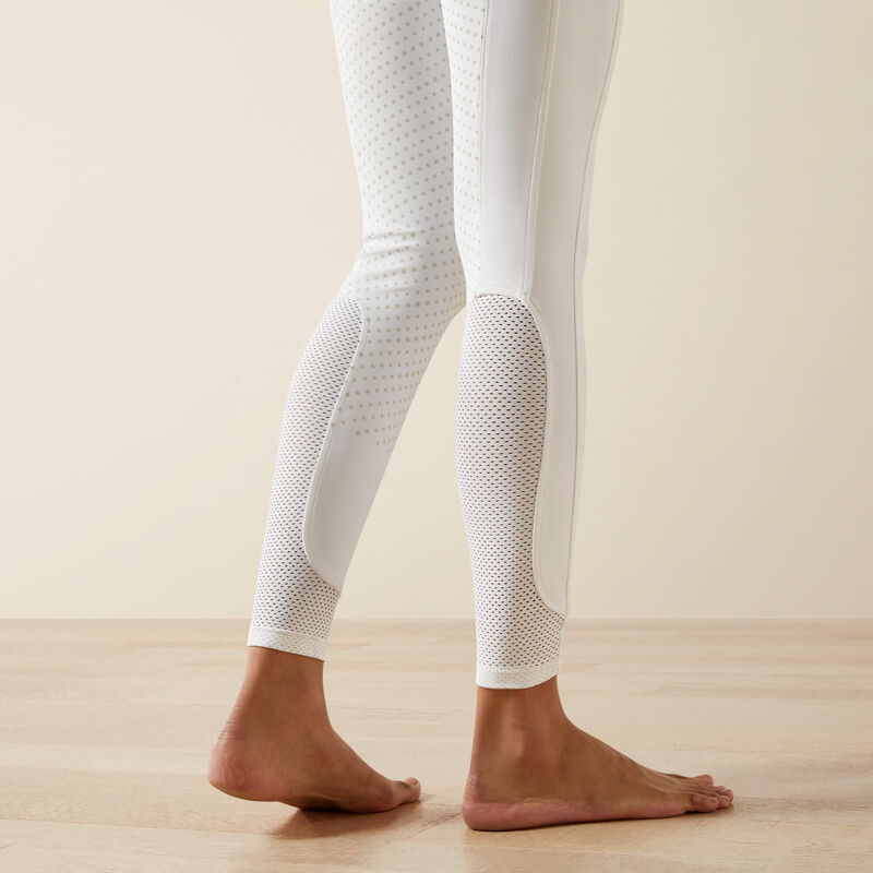 Ariat Womens Tri Factor NT Grip Breech FS White