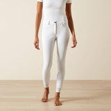Ariat Womens Tri Factor NT Grip Breech FS White