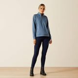 Ariat Wms Montadale 1/2 Zip Pullover China Blue